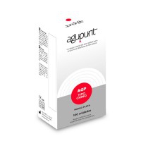 Agupunt Acupuncture Needle - Chinese Type - Silver Handle without Guide, Individual Paper Packaging (100 units)